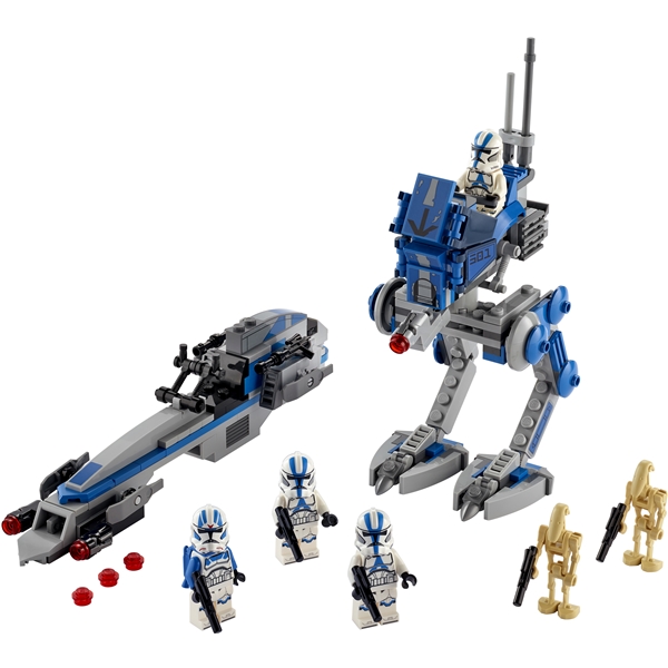 75280 LEGO Star Wars Klonesoldater fra 501 Legion™ (Bilde 3 av 6)