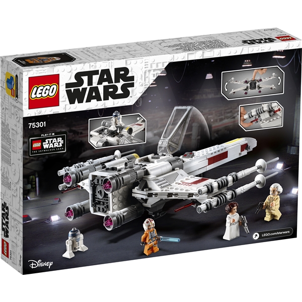 75301 LEGO StarWars Luke Skywalkers X-Wing-jager (Bilde 2 av 5)
