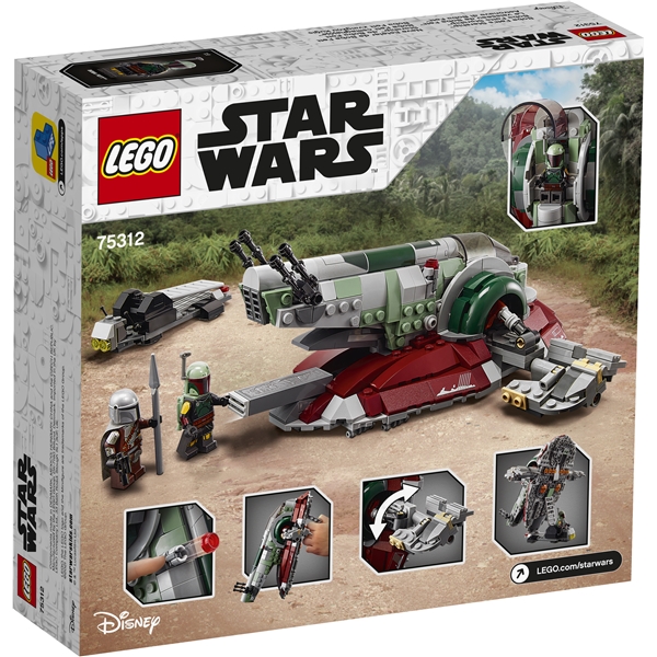 75312 LEGO Star Wars Boba Fetts Starship (Bilde 2 av 3)