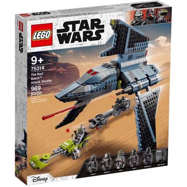 75314 LEGO Star Wars The Bad Batch Attack Shuttle (Bilde 1 av 3)