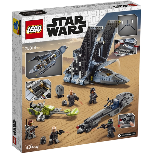 75314 LEGO Star Wars The Bad Batch Attack Shuttle (Bilde 2 av 3)