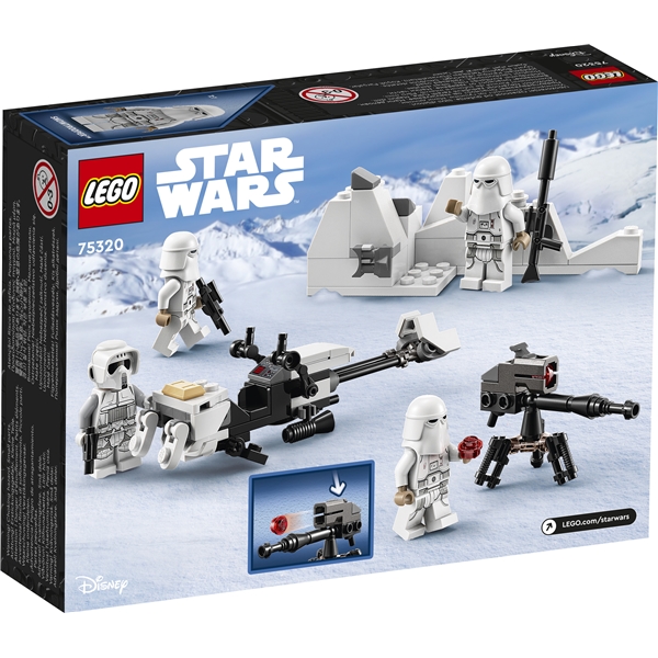 75320 LEGO Star Wars Stridspakke med Snøsoldater (Bilde 2 av 6)