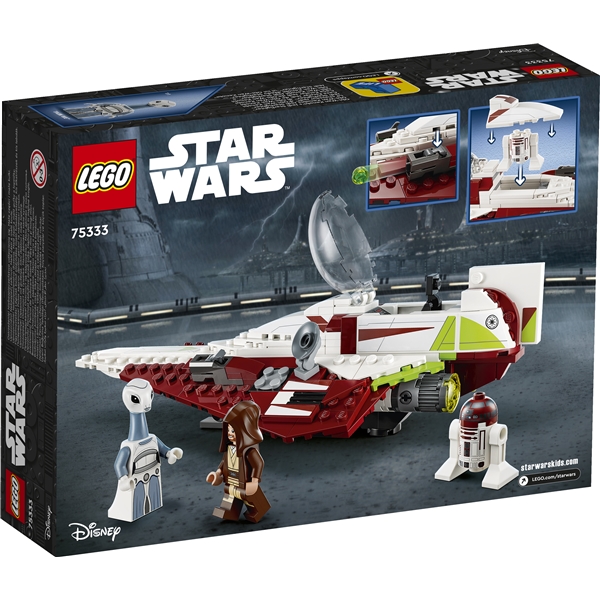 75333 LEGO Obi-Wan Kenobis Jedi-Stjernejager (Bilde 2 av 7)