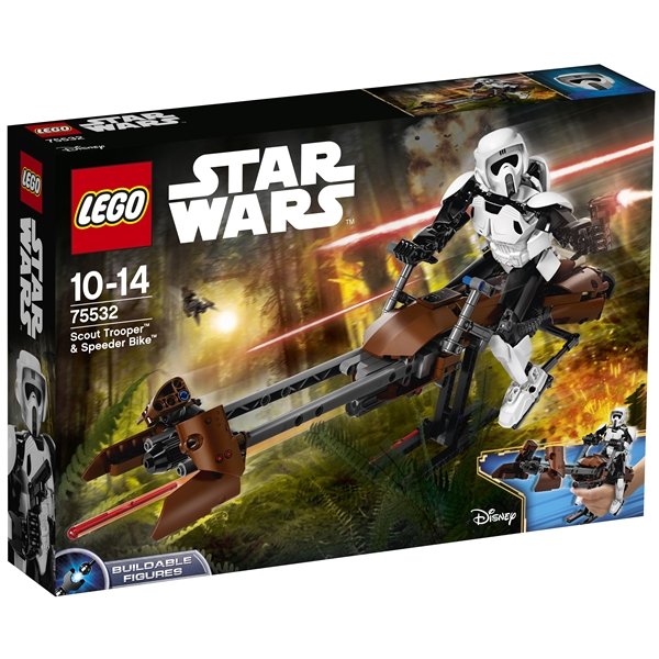 75532 LEGO Star Wars Scout Trooper Speeder Bike (Bilde 1 av 7)