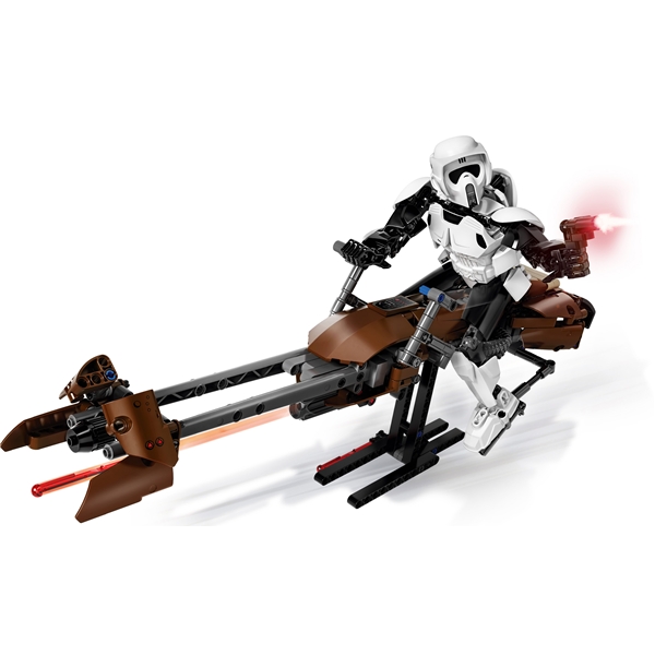 75532 LEGO Star Wars Scout Trooper Speeder Bike (Bilde 3 av 7)