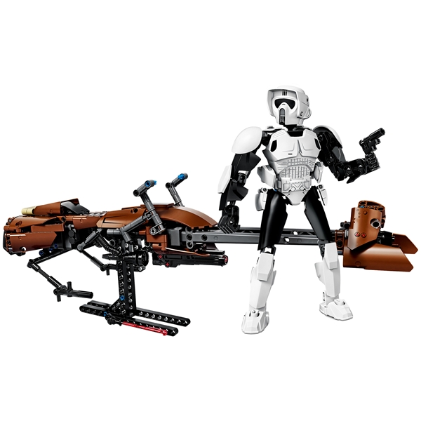 75532 LEGO Star Wars Scout Trooper Speeder Bike (Bilde 5 av 7)