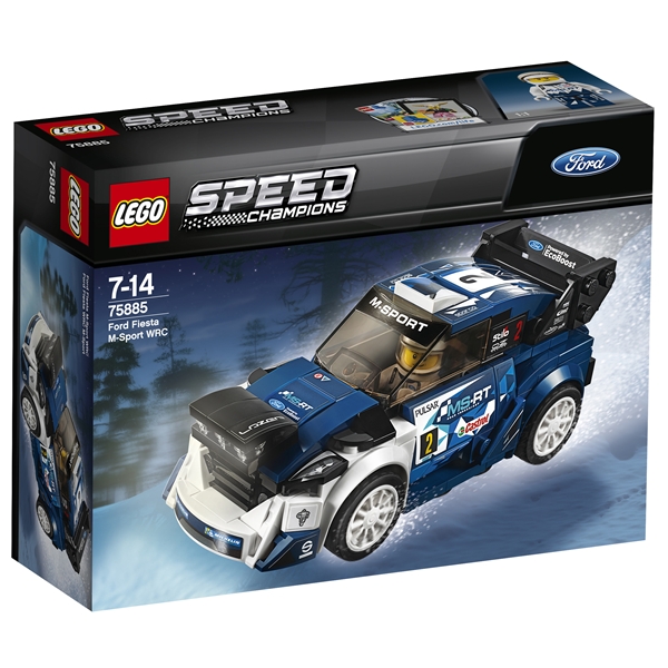 75885 LEGO Speed Ford Fiesta M-Sport WRC (Bilde 1 av 3)
