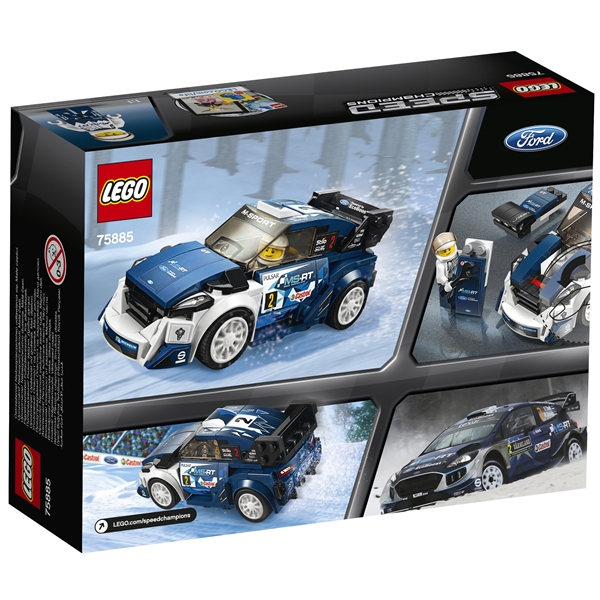 75885 LEGO Speed Ford Fiesta M-Sport WRC (Bilde 2 av 3)
