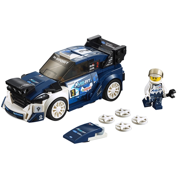 75885 LEGO Speed Ford Fiesta M-Sport WRC (Bilde 3 av 3)