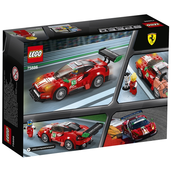 75886 LEGO Speed Ferrari 488 GT3 Scuderia Corsa (Bilde 2 av 3)