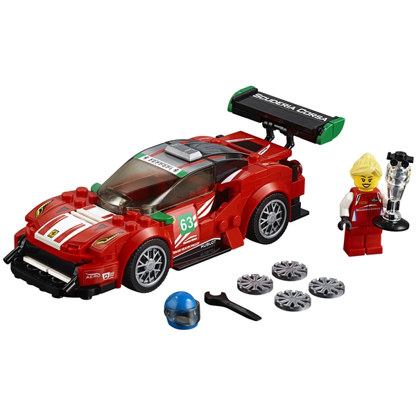 75886 LEGO Speed Ferrari 488 GT3 Scuderia Corsa (Bilde 3 av 3)