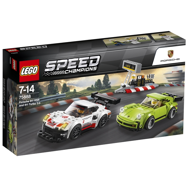 75888 LEGO Porsche 911 RSR och 911 Turbo 3.0 (Bilde 1 av 3)