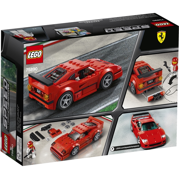 75890 LEGO Speed Ferrari F40 Competizione (Bilde 2 av 3)