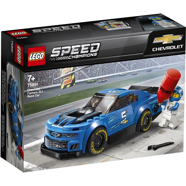 75891 LEGO Speed Chevrolet Camaro ZL1 racerbil (Bilde 1 av 3)