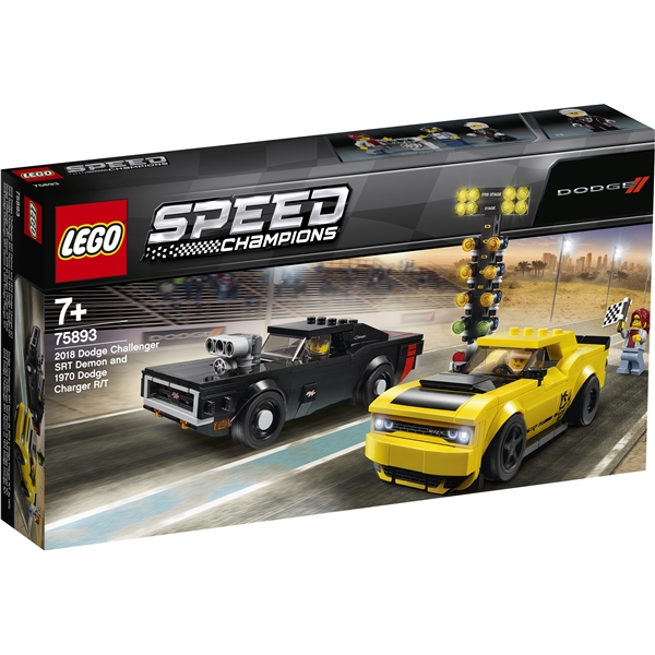 75893 LEGO Speed Dodge Challenger & Dodge Charger (Bilde 1 av 3)