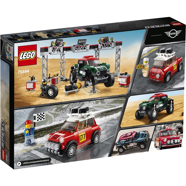 75894 LEGO Speed Mini Cooper Rally & Mini Buggy (Bilde 2 av 3)