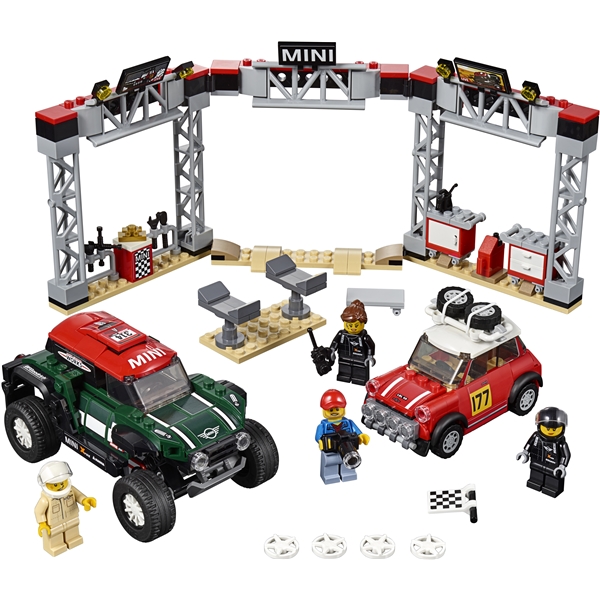 75894 LEGO Speed Mini Cooper Rally & Mini Buggy (Bilde 3 av 3)