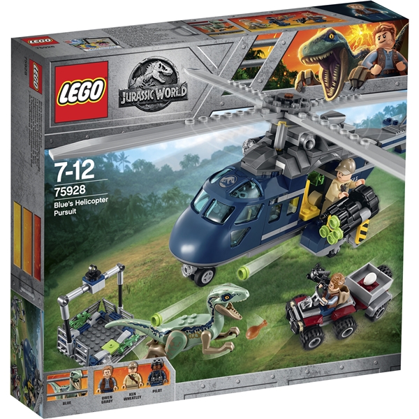 75928 LEGO Jurassic World Blues Helikopterjakt (Bilde 1 av 7)