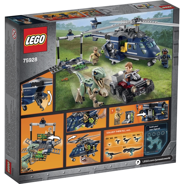 75928 LEGO Jurassic World Blues Helikopterjakt (Bilde 2 av 7)
