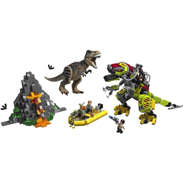 75938 LEGO JurassicWorld Strid T.rex & Dinosaurie (Bilde 3 av 3)