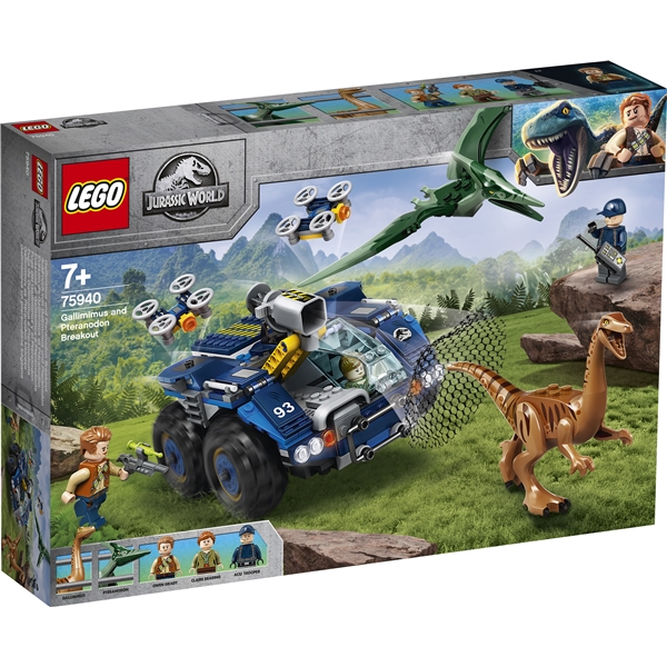 75940 LEGO Jurassic World Gallimimus og Pteranodon (Bilde 1 av 3)