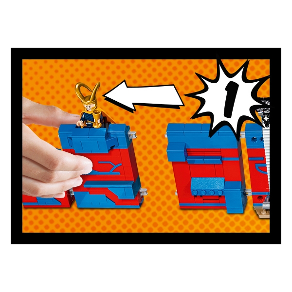 76088 LEGO Super Heroes Thor mot Hulken (Bilde 4 av 6)