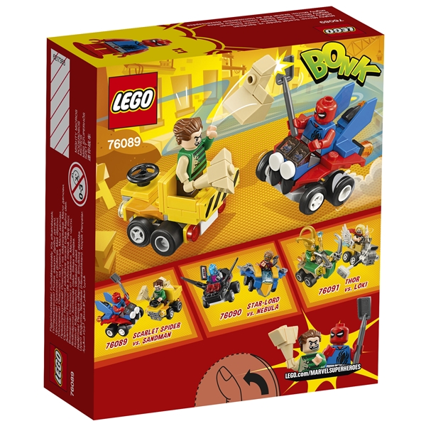 76089 LEGO Super Heroes Scarlet Spider/Sandman (Bilde 2 av 3)