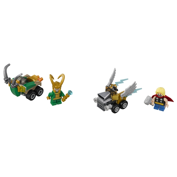 76091 LEGO Super Heroes Mighty Micros Thor/Loki (Bilde 3 av 3)