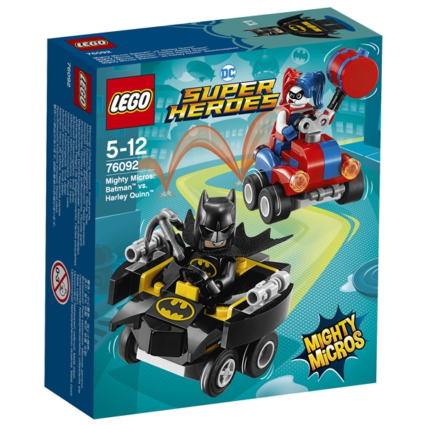 76092 LEGO Mighty Micros Batman/Harley Quinn (Bilde 1 av 3)