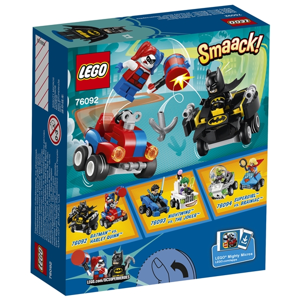 76092 LEGO Mighty Micros Batman/Harley Quinn (Bilde 2 av 3)