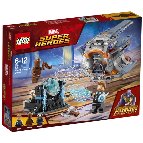 76102 LEGO Super Heroes Thors våpenoppdrag (Bilde 1 av 3)