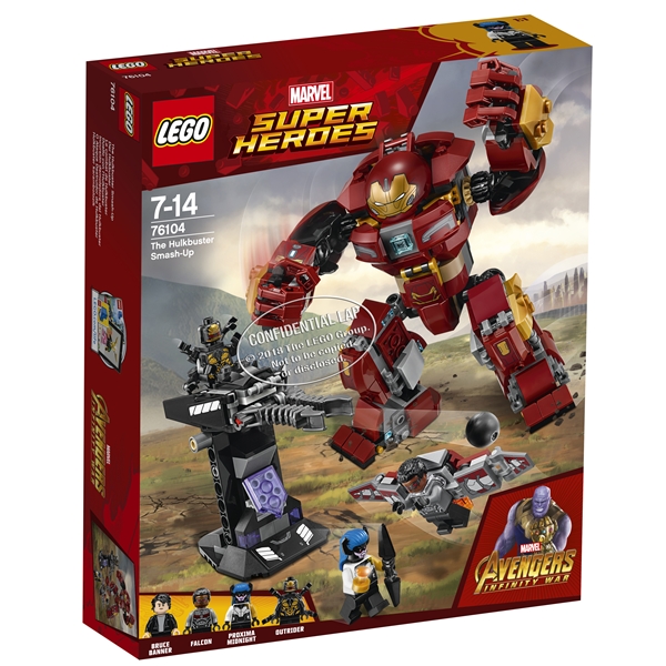 76104 LEGO Super Heroes Hulkbuster Smash-Up (Bilde 1 av 3)