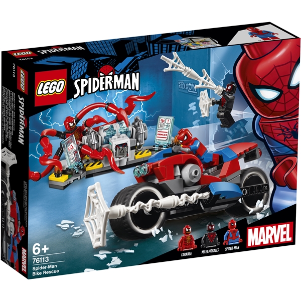 76113 LEGO Marvel Spider-Man Motorsykkelreddning (Bilde 1 av 4)