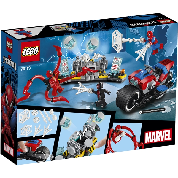 76113 LEGO Marvel Spider-Man Motorsykkelreddning (Bilde 2 av 4)