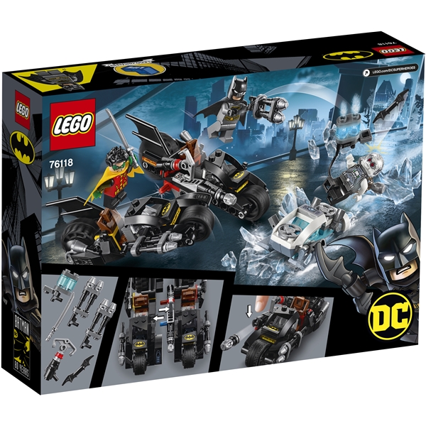 76118 LEGO Super Heroes Mr. Freeze mot Batcycle (Bilde 2 av 3)