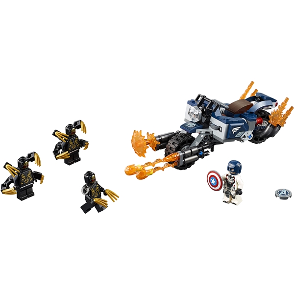 76123 LEGO Super Heroes Captain America Outriders (Bilde 3 av 3)