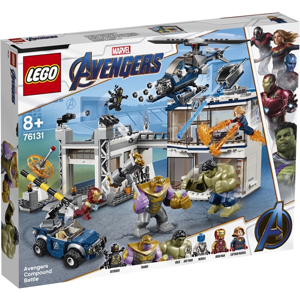 76131 LEGO Super Heroes Avengers Kasernestrid (Bilde 1 av 3)
