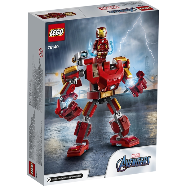 76140 LEGO Super Heroes Iron Man-robot (Bilde 2 av 3)