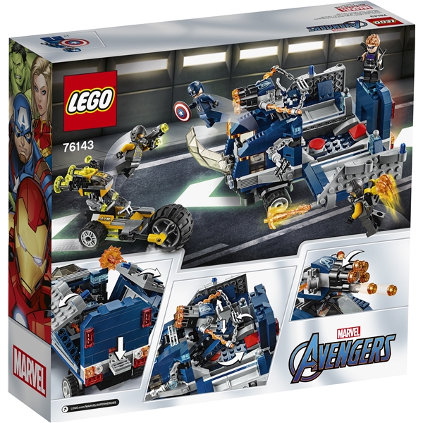 76143 LEGO Super Heroes Avengers' lastebilkupp (Bilde 2 av 3)