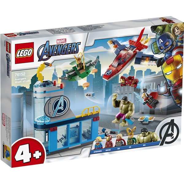 76152 LEGO Super HeroesAvengers Lokis vrede (Bilde 1 av 3)