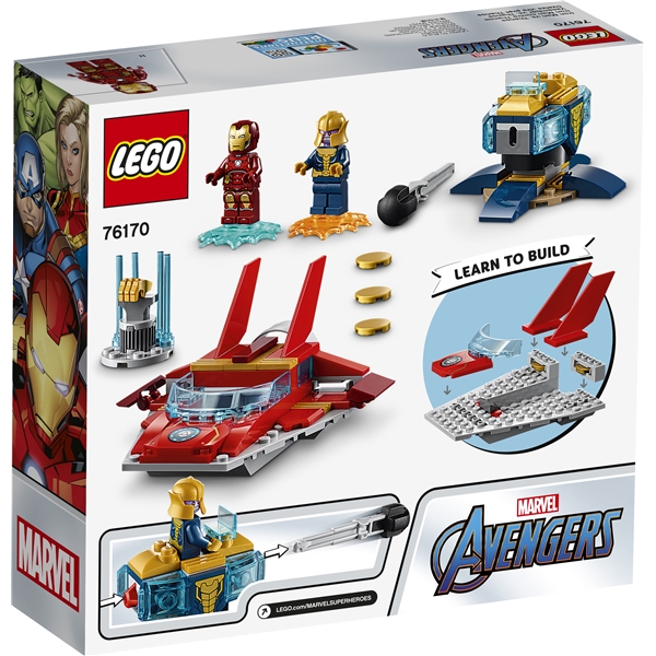 76170 LEGO Super Heroes Iron Man mot Thanos (Bilde 2 av 3)
