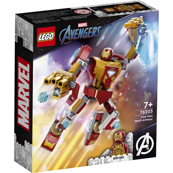 76203 LEGO Iron Mans Robotdrakt (Bilde 1 av 6)