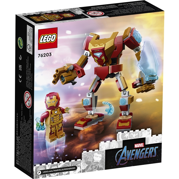 76203 LEGO Iron Mans Robotdrakt (Bilde 2 av 6)
