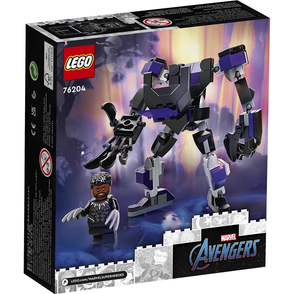 76204 LEGO Black Panthers Robotdrakt (Bilde 2 av 5)