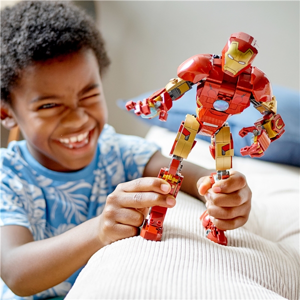 76206 LEGO Super Heroes Iron Man-Figur (Bilde 5 av 6)