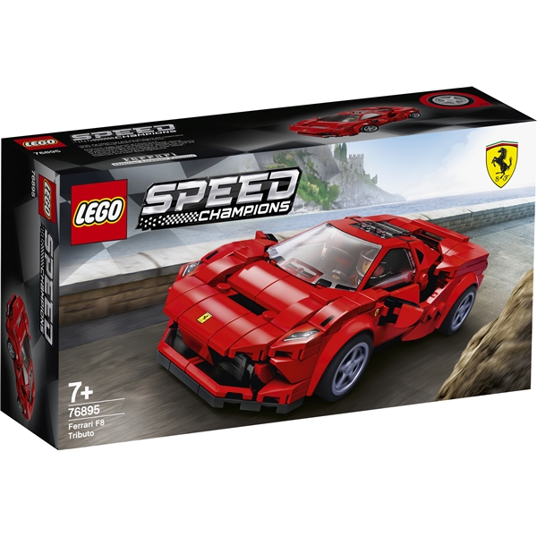 76895 LEGO Speed Champions Ferrari F8 Tributo (Bilde 1 av 3)