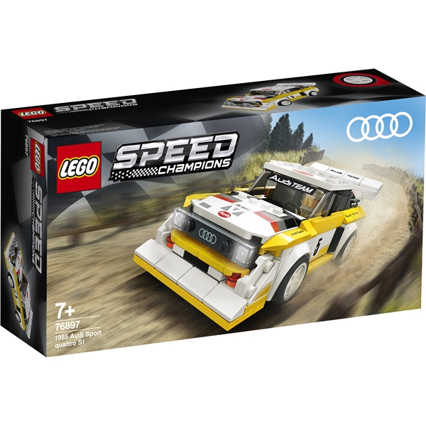 76897 LEGO Speed Champions 1985 Audi Quattro (Bilde 1 av 3)