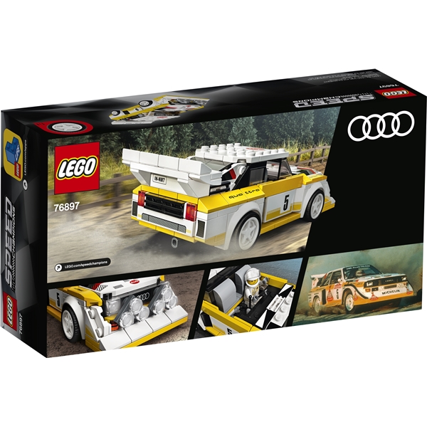 76897 LEGO Speed Champions 1985 Audi Quattro (Bilde 2 av 3)