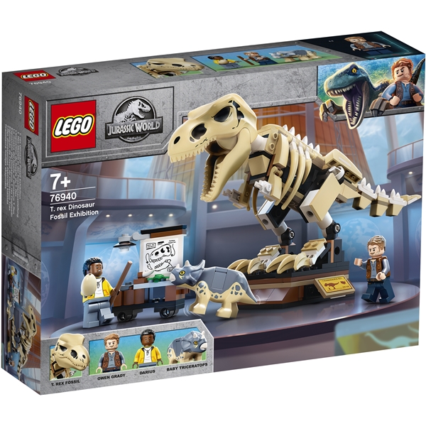 76940 LEGO Jurassic World T. rex fossilutstilling (Bilde 1 av 3)