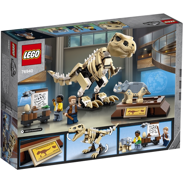 76940 LEGO Jurassic World T. rex fossilutstilling (Bilde 2 av 3)